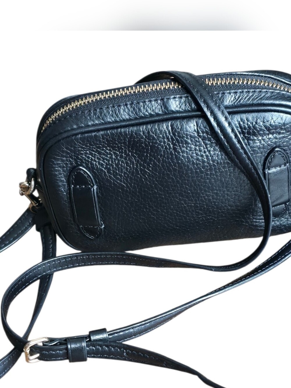 COACH F34805 Convertible Belt Bag Black Pebble Leather Crossbody Waist Fanny Pac - Picture 3 of 11